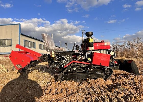 多機能ドライフィールド農場 クローラー トラクター ミニゴムトラック クローラー トラクター 販売中