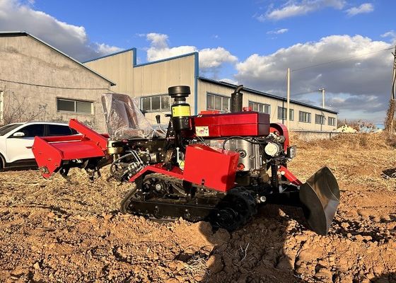 コンパクト農業用クローラートラクター 25 hp ミニドーザークローラートラクター
