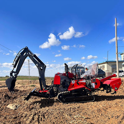 農業用ミニクローラートラクター 35hp 農地改造用