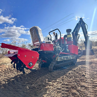 農業用ミニクローラートラクター 35hp 農地改造用