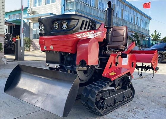 35hp ディーゼルエンジン ミニ クローラー トラクター ウォーキング パディーゴム クローラー トラクター