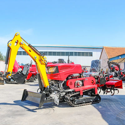 卸売 高品質 小型 トラクター ミニ 農場 クローラー トラクター リモコン トラクター クローラー トラクター