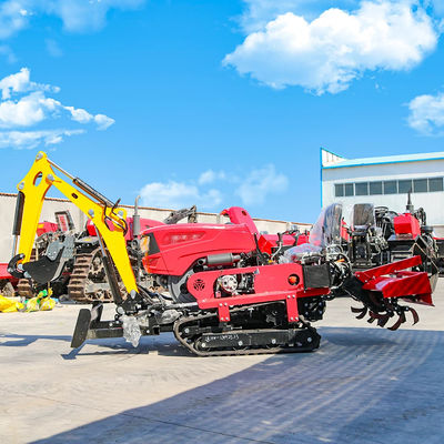メーカー 25HP 35HP ミニ クローラー トラクター パディー ドライランド ディーゼル コンパクト ミニ 農場 トラクター