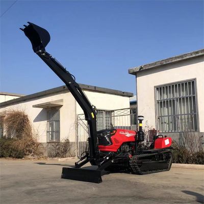 多目的50HPドライランドクローラー トラクター ミニユーティリティカルティベーター ドーザー