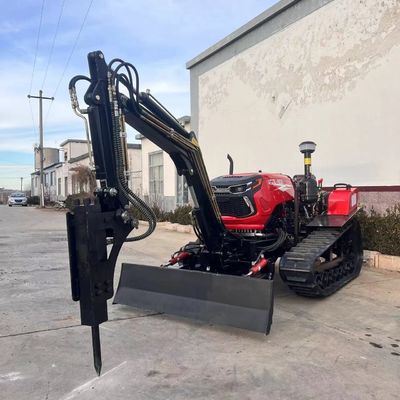 クローラー ミニトラクター 50 hp 回転栽培機 ブルドーザー 農業機械