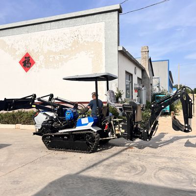 自走回転機 クローラー トラクター エグババター付き農場機器