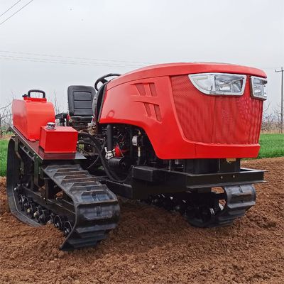 CE 80HP クローラー トラクター 農業機械 完全自動 ミニ ティラー ブルドーザー