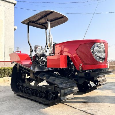 CE 80HP クローラー トラクター 農業機械 完全自動 ミニ ティラー ブルドーザー
