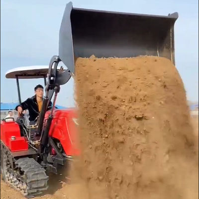 重機械農業 80HP クローラー 負荷機付き コンパクト トラクター