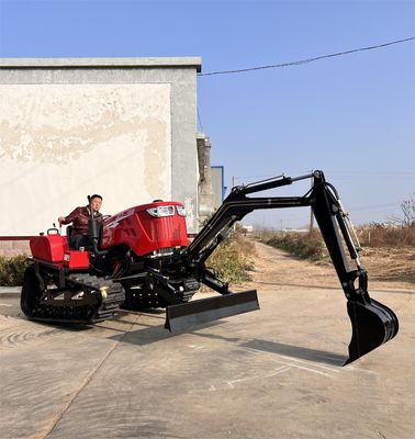 80HP農業クローラートラクター ミニ掘削機 トラクター機器