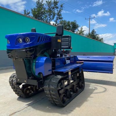 ロータリー・ティラー・クローラー・トラクター 25hp 35hp ブルドーザー付き農場機器