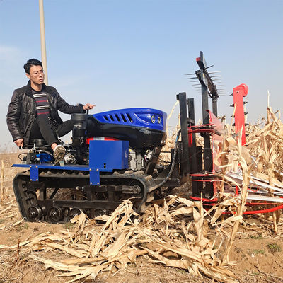 ロータリー・ティラー・クローラー・トラクター 25hp 35hp ブルドーザー付き農場機器