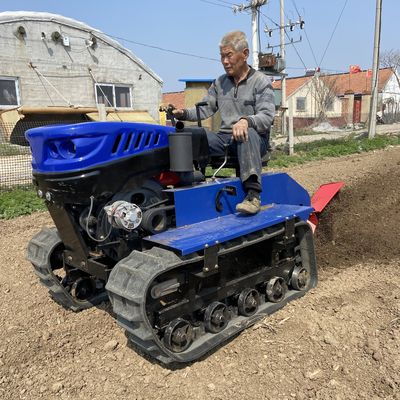 ロータリー・ティラー・クローラー・トラクター 25hp 35hp ブルドーザー付き農場機器