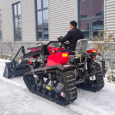 OEM ODM 農場 クローラー トラクター / ミニ トラクター 50 hp フロントエンドバケツ