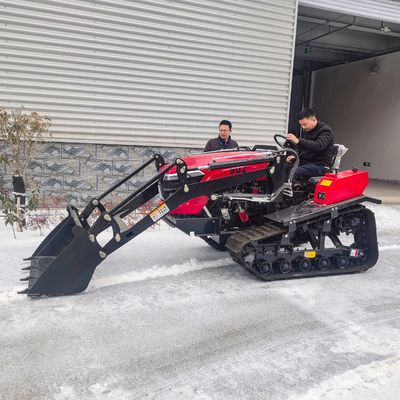 OEM ODM 農場 クローラー トラクター / ミニ トラクター 50 hp フロントエンドバケツ