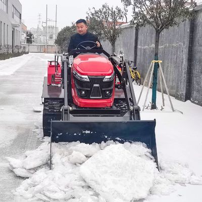 コンパクト 50HP パディーフィールド クローラー トラクター フロント・ローダー