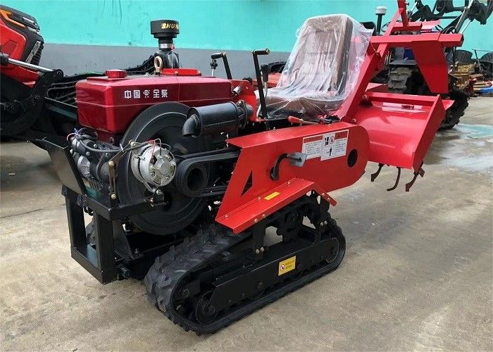 25hp ミニパディー・クローラー 建設機器 パワー・ティラー ディーゼルエンジン付き 歩行トラクター