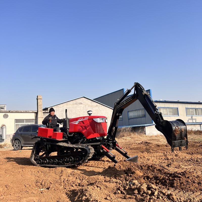 小規模農場栽培機 ローータリートリラー 農業用ミニクローラー トラクター