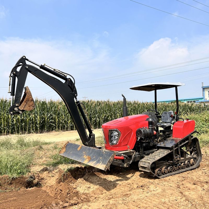 80HP 農業機械 設備 農園栽培機 ローータリートリラー 農業ミニクローラー トラクター