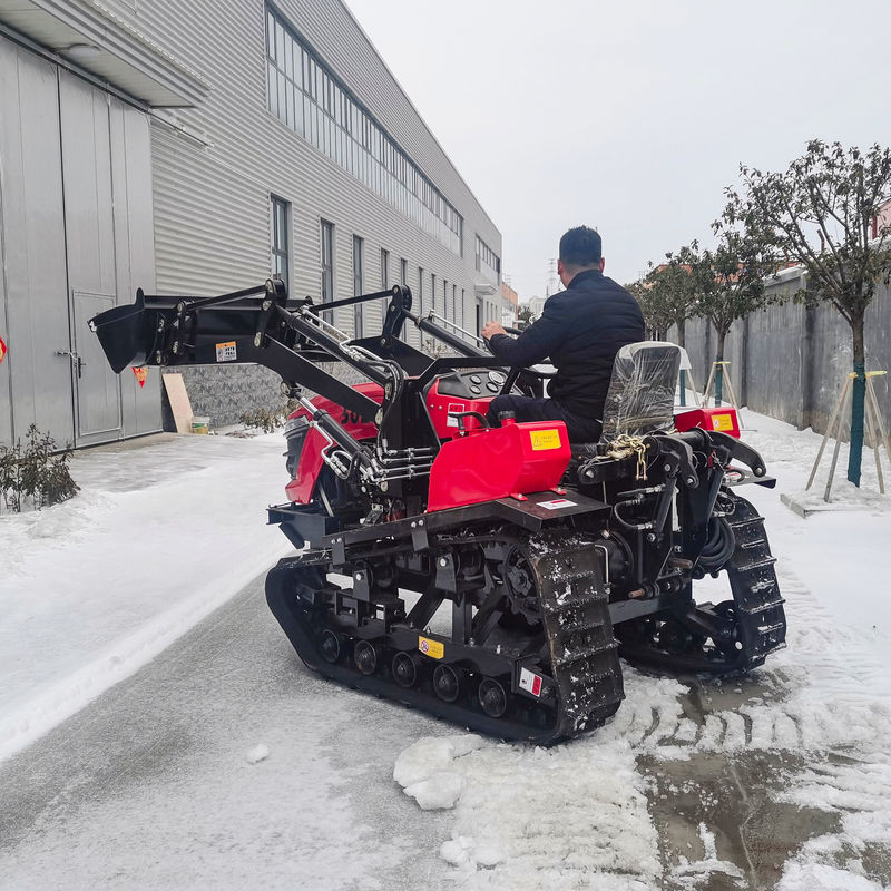 OEM ODM 農場 クローラー トラクター / ミニ トラクター 50 hp フロントエンドバケツ