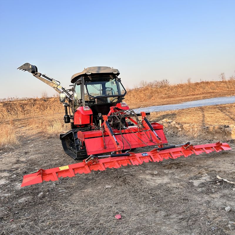 多用途 120HP クローラー トラクター 栽培機 ゴムトラック クローラー トラクター 販売